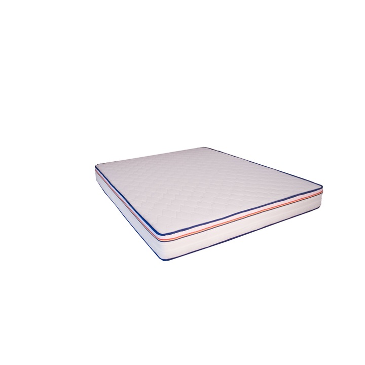 Saltea, SaltSib, 160x200x19 cm, spuma poliuretanica cu memorie, hipoalergenica, fermitate medie