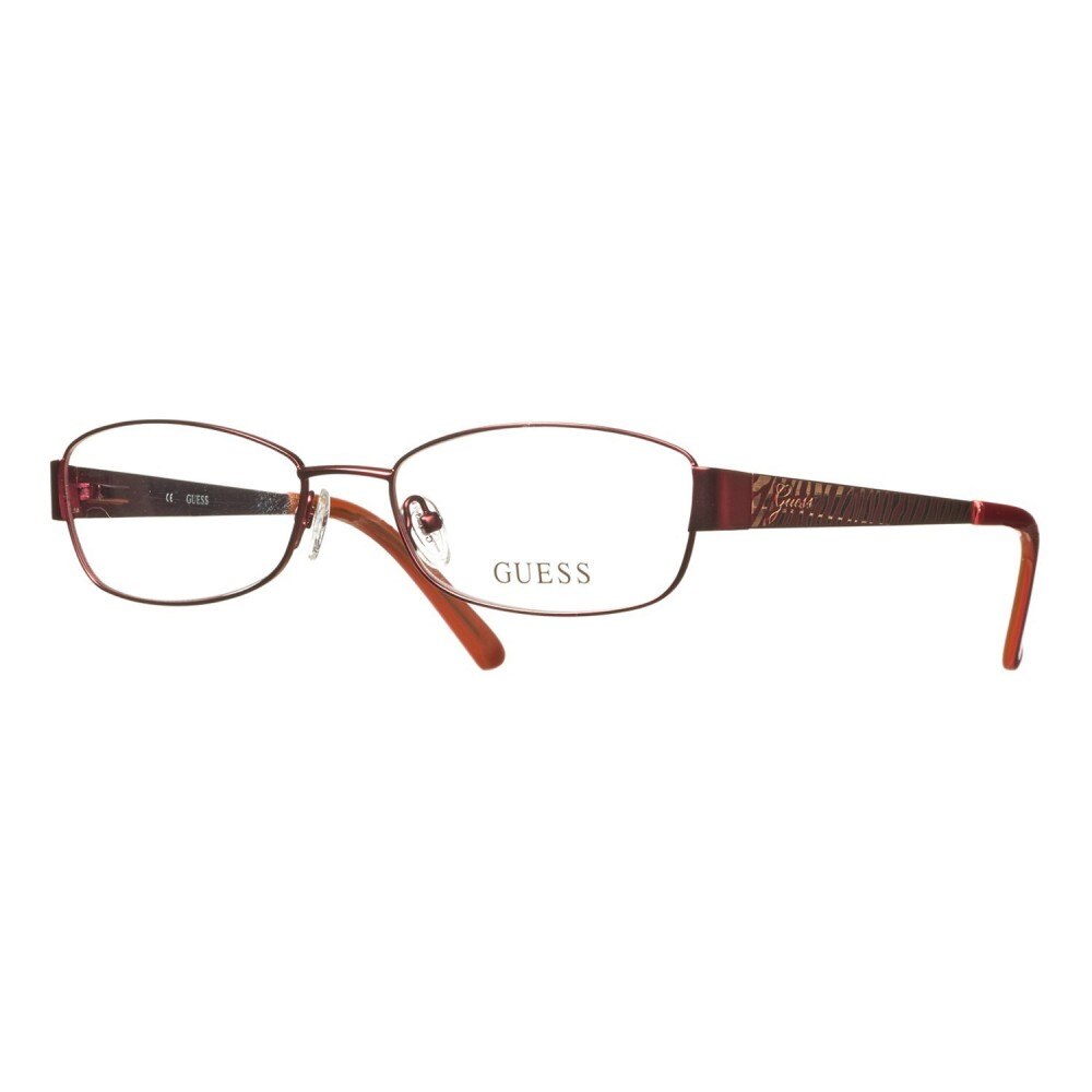 Rama ochelari de vedere, de dama, Guess GU2404 F61 53 GU 2404 BUR 53 Rosu