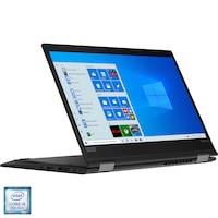 Laptop Lenovo ThinkPad X390 Yoga cu procesor Intel Core i5-8265U pana la 3.90 GHz, 13.3", Full HD, IPS, 8GB, 512GB SSD, Intel UHD Graphics 620, Windows 10 Pro, Black