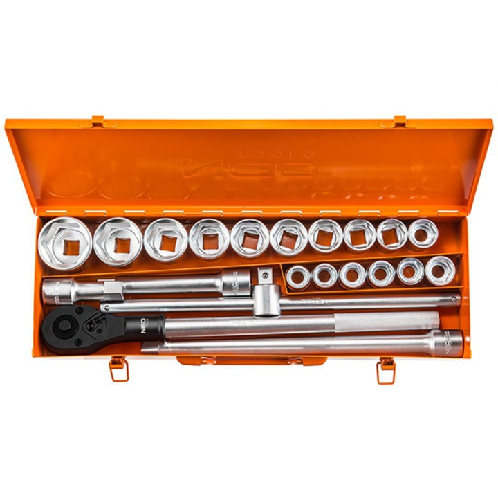 Тръбни ключове NEO TOOLS 08-061, 3/4'', 21бр