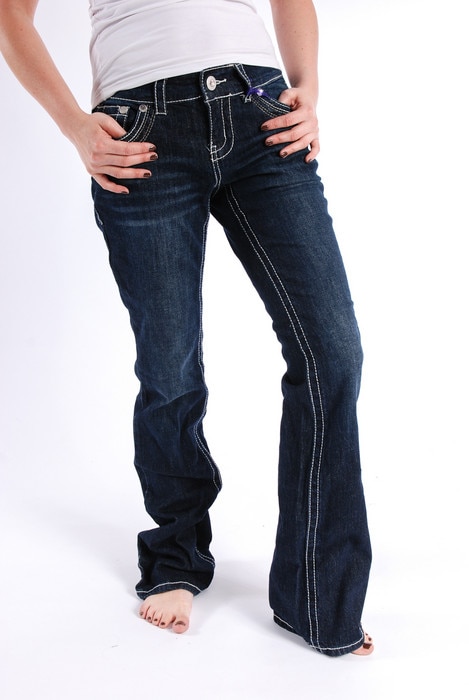 Blugi cu buzunare si detalii contrastante, Fantasy