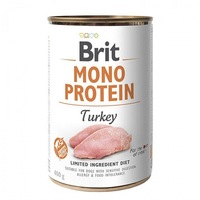 Hrana umeda pentru caini, Brit Mono Protein, Curcan&Cartofi Dulci, 400g