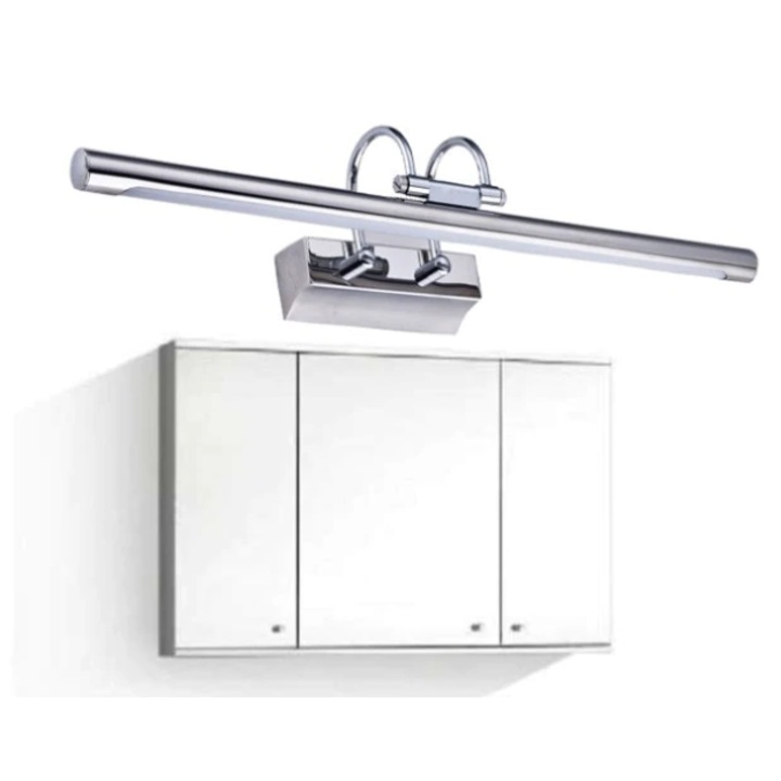 Aplica led de baie Reglabila, Inox, 20W, Lumina Neutra, IP45