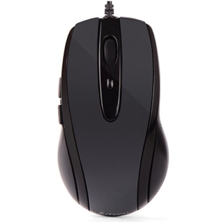 Мишка A4TECH N-708X, тъмносив, USB