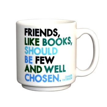 Cana - Friends Like Books, Ceramica, 250 ml Cana - Friends Like Books, Ceramica, 250 ml