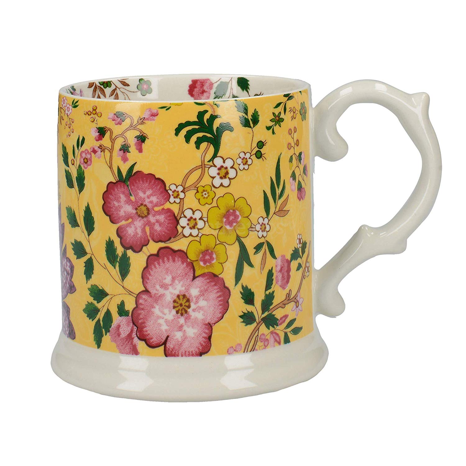 Cana - Eastern Flora Shabby Tankard, Ceramica, 420 ml