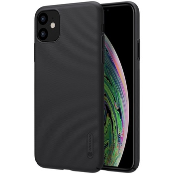 Husa iPhone 11 Super Frosted Nillkin Neagra Husa iPhone 11 Super Frosted Nillkin Neagra