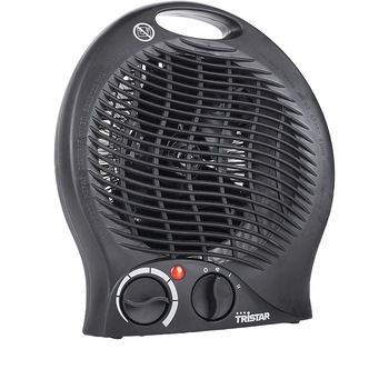 Aeroterma Tristar KA-5037, 2000 W, 2 trepte de putere, Termostat reglabil, Functie ventilatie, Protectie supraincalzire, Negru Aeroterma Tristar KA-5037, 2000 W, 2 trepte de putere, Termostat reglabil, Functie ventilatie, Protectie supraincalzire, Negru
