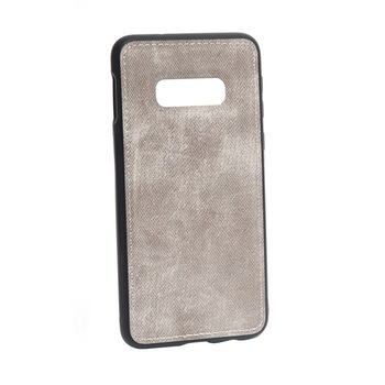 Husa Denim, Samsung Galaxy S10 Lite, Forcell, Gri Husa Denim, Samsung Galaxy S10 Lite, Forcell, Gri
