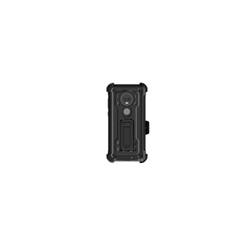 Husa Motorola Moto G7 + Folie Sticla Ghostek Iron Armor 2 Negru Husa Motorola Moto G7 + Folie Sticla Ghostek Iron Armor 2 Negru