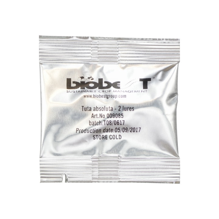 Kапсули с феромон марка Biobest , за доматен листоминиращ молец tuta absoluta