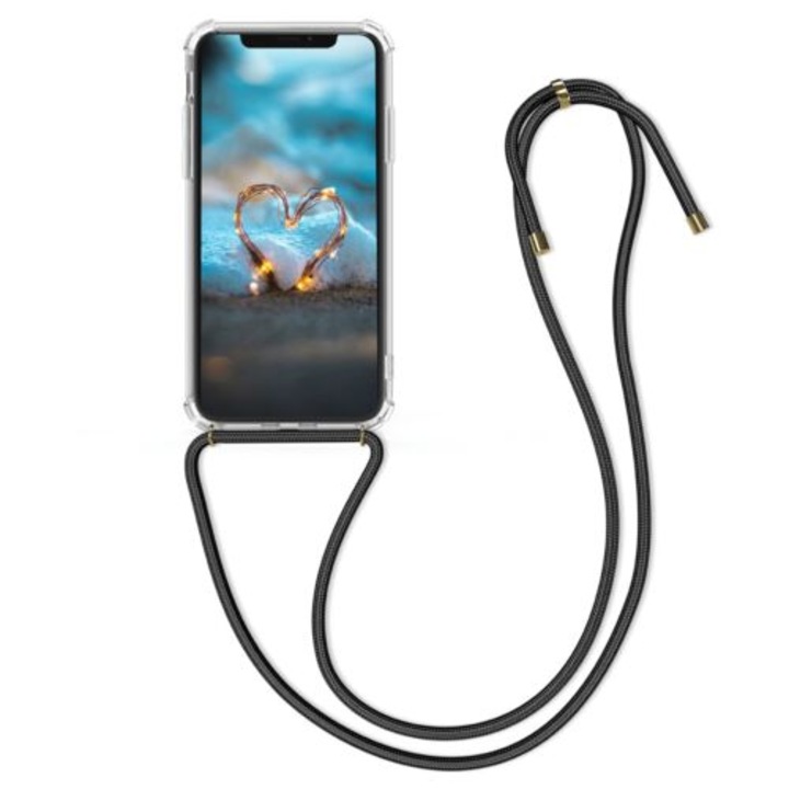 Telefontok Apple iPhone X / iPhone XS készülékhez, szilikon, átlátszó, 48205.03