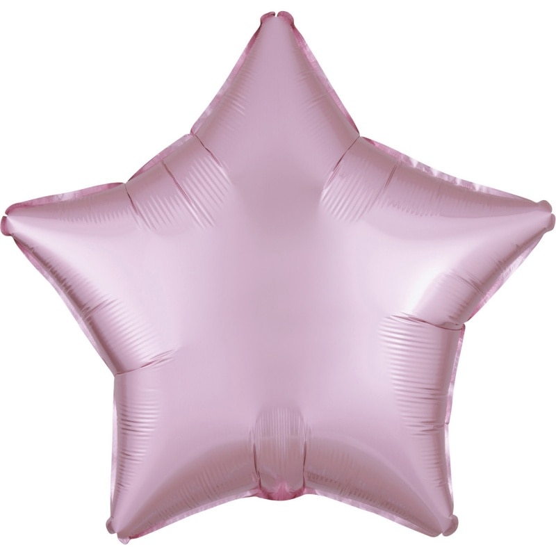 Balon folie 45 cm stea Satin Luxe Pastel Pink, Radar 39909