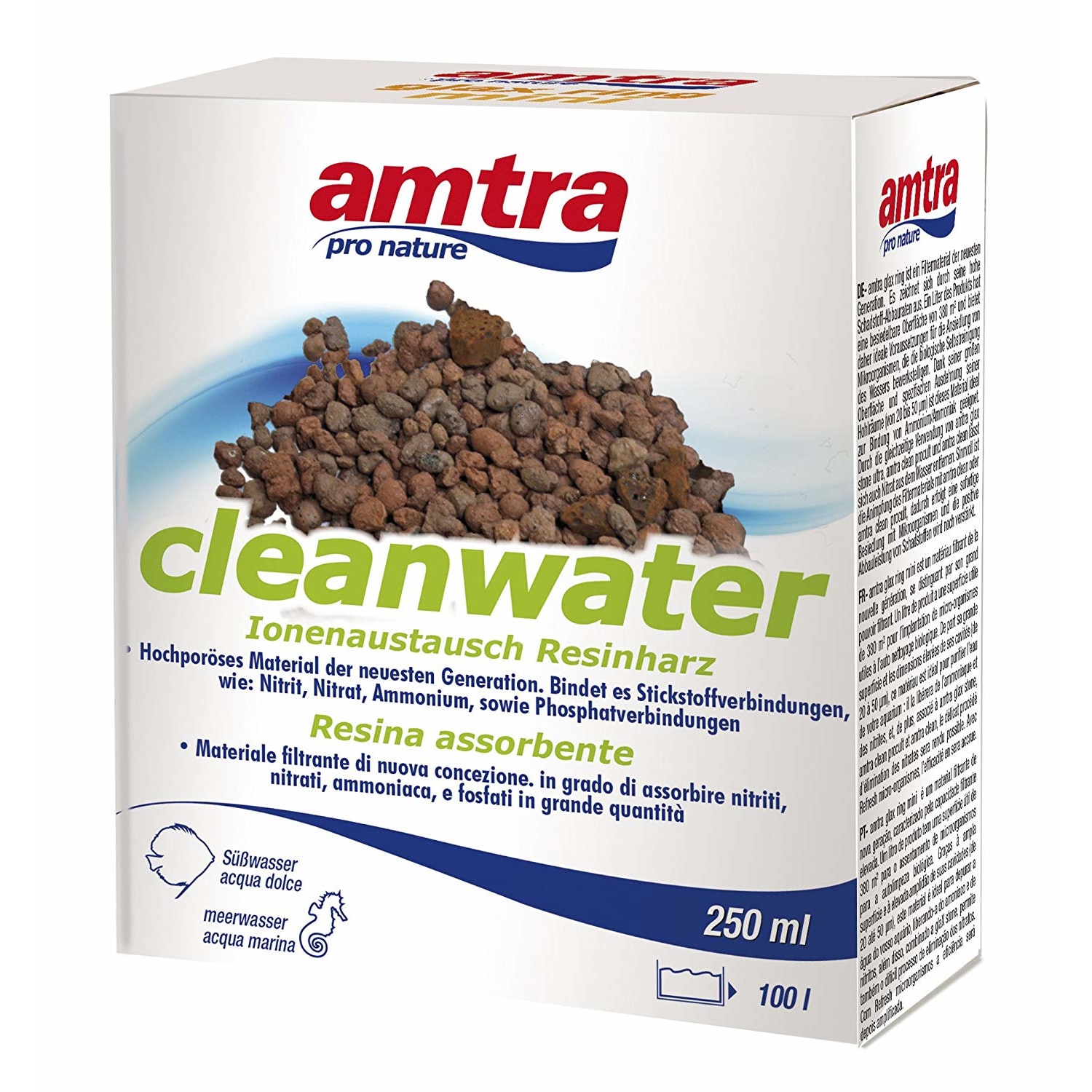 Material filtrant acvariu Amtra Cleanwater 250 ml