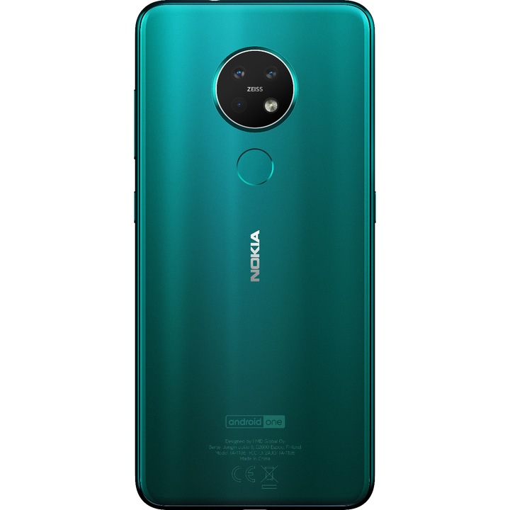 Telefon mobil Nokia 7.2, Dual SIM, 128GB, 6GB RAM, 4G, Green