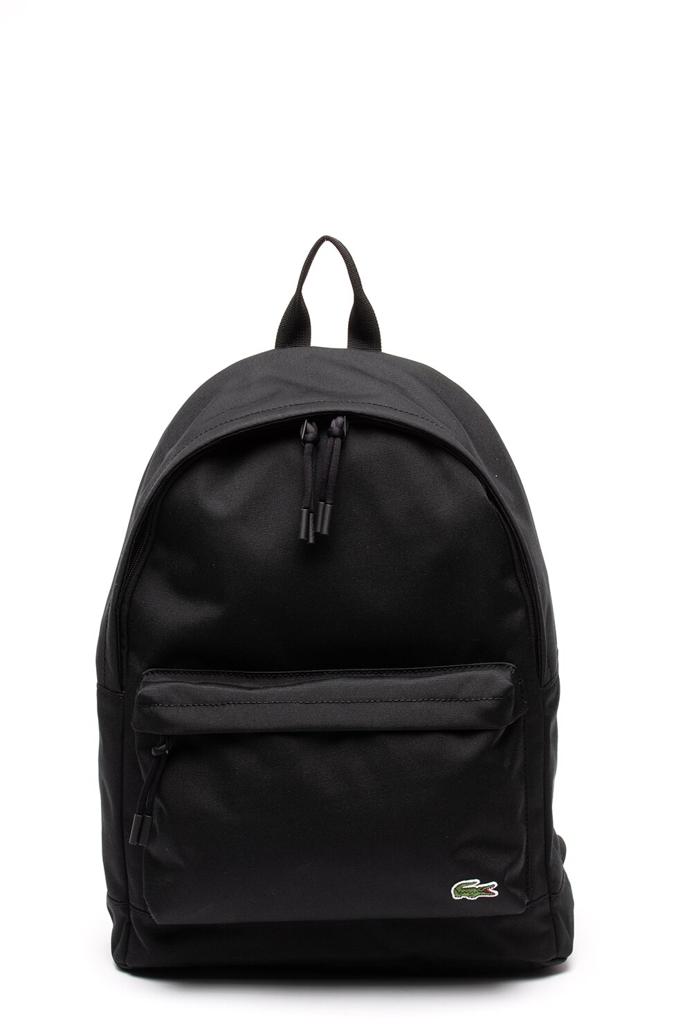 Lacoste, Rucsac cu logo brodat, Negru