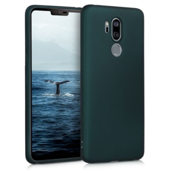 Калъф за LG G7 ThinQ / G7 Fit / G7 One, силикон, зелен, 45159.14, kwmobile