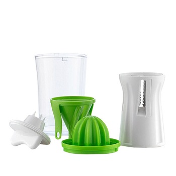 Storcator Art 4 in 1 cu taietor de legume si carte de retete Storcator Art 4 in 1 cu taietor de legume si carte de retete