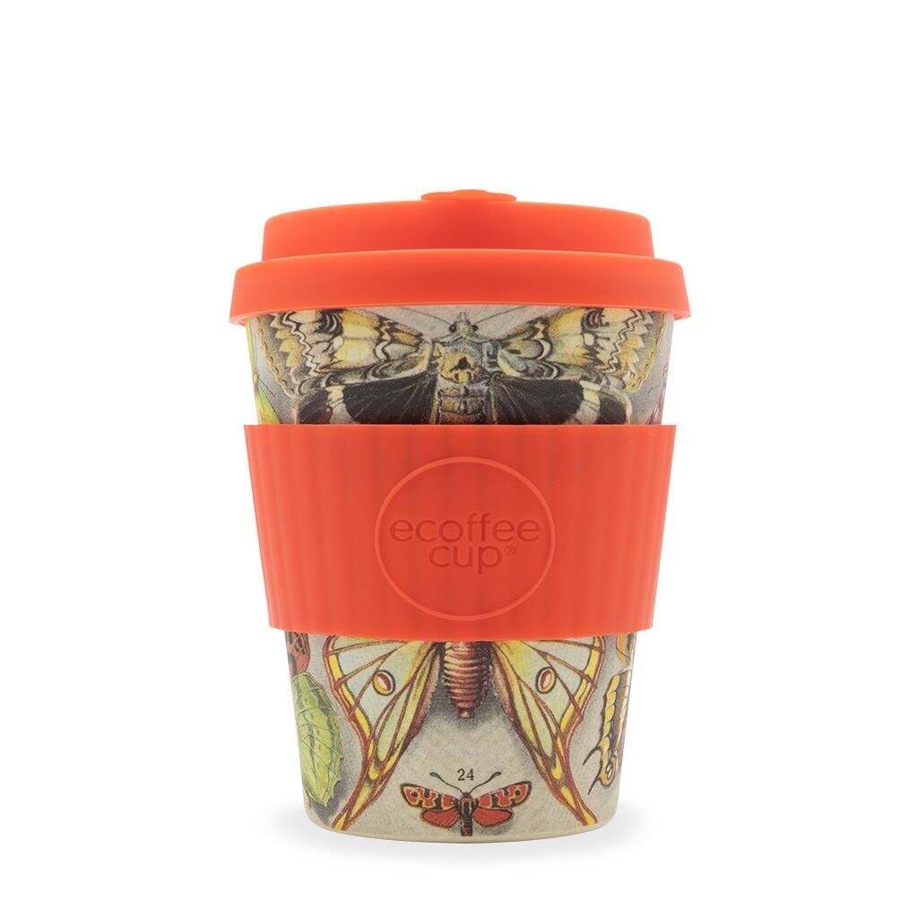 Cana de voiaj - Farfalle, Bambus, 340 ml