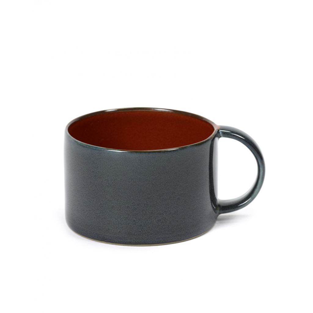 Cana - Koffietas Rust - Dark Blue, Ceramica, 200 ml