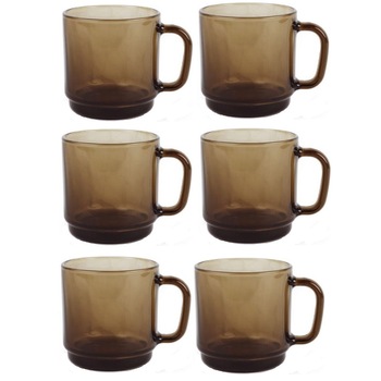 Set 6 canai 260ml DURALEX seria KLASIK sticla termorezistenta Set 6 canai 260ml DURALEX seria KLASIK sticla termorezistenta