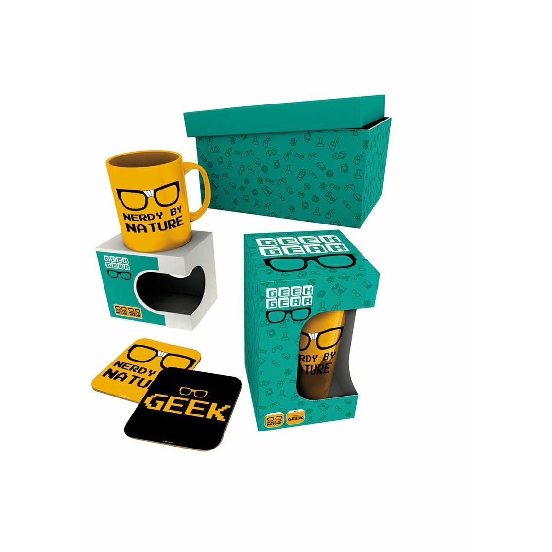 Set Drinkware - Geek Gear, Portelan, 300 ml