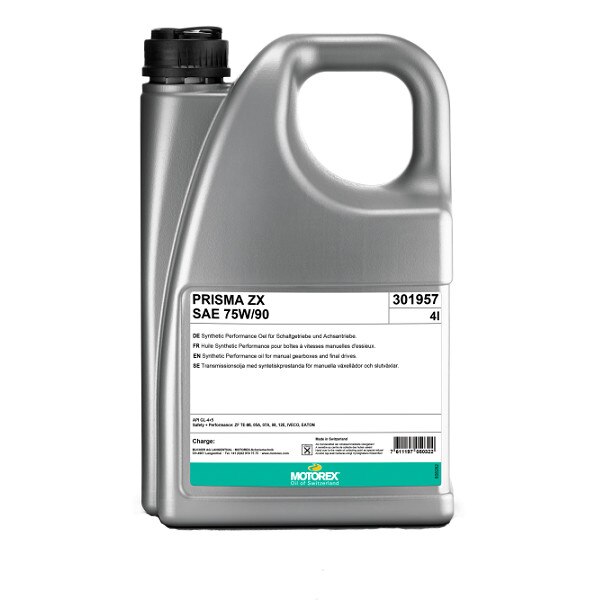 Ulei cutie viteze motociclete, MOTOREX - PRISMA ZX 75W90 - 4L