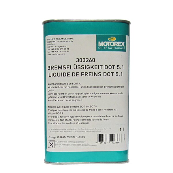 Lichid de frana, MOTOREX - DOT 5.1 - 1L