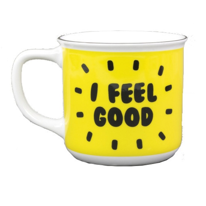 Cana - I feel good, Ceramica, 300 ml