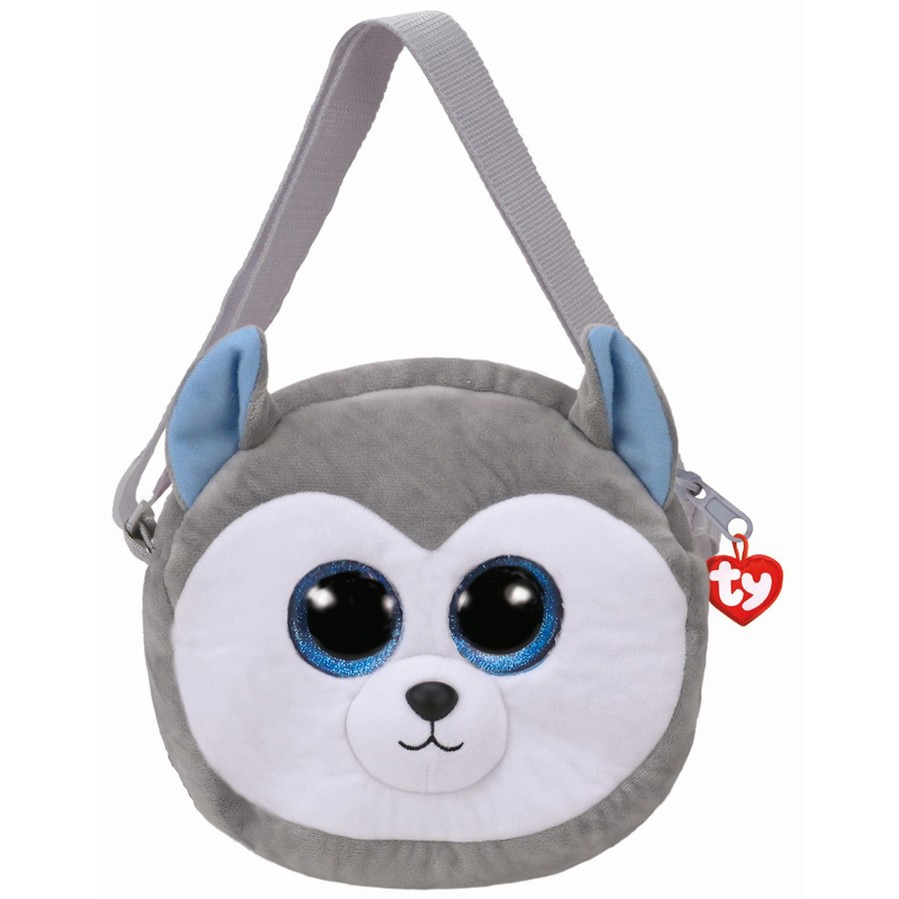 Gentuta de umar din plus TY - Husky Slush, 15 cm