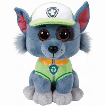Jucarie de plus TY - Paw Patrol, Rocky, 15 cm Jucarie de plus TY - Paw Patrol, Rocky, 15 cm