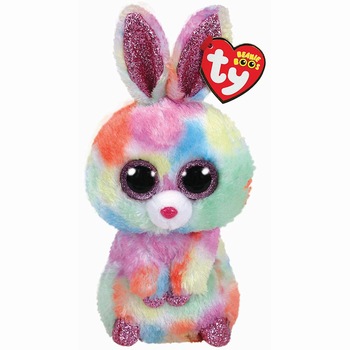 Jucarie de plus TY - Beanie Boos, Iepuras, 24 cm, multicolor Jucarie de plus TY - Beanie Boos, Iepuras, 24 cm, multicolor