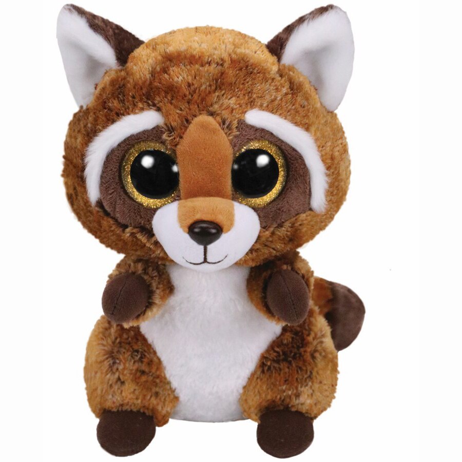 Jucarie de plus TY - Beanie Boos, Ratonul Rusty, 24 cm
