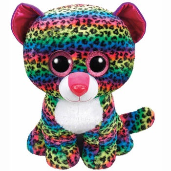Jucarie de plus TY - Beanie Boos, Leopard, 42 cm, multicolor Jucarie de plus TY - Beanie Boos, Leopard, 42 cm, multicolor