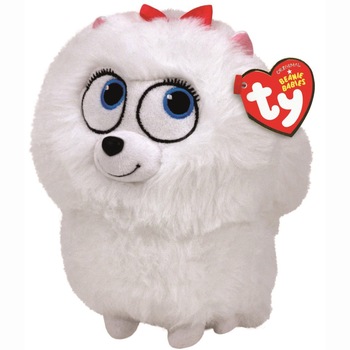 Jucarie de plus TY - Secret life of pets, Gidget, 27 cm Jucarie de plus TY - Secret life of pets, Gidget, 27 cm