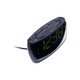 Radio ceas cu alarma, display LED generos 16 cm, iluminare verde relaxant