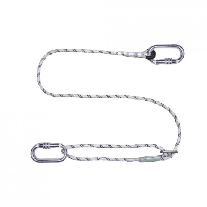 Cablu de siguranta cu carabina 2m