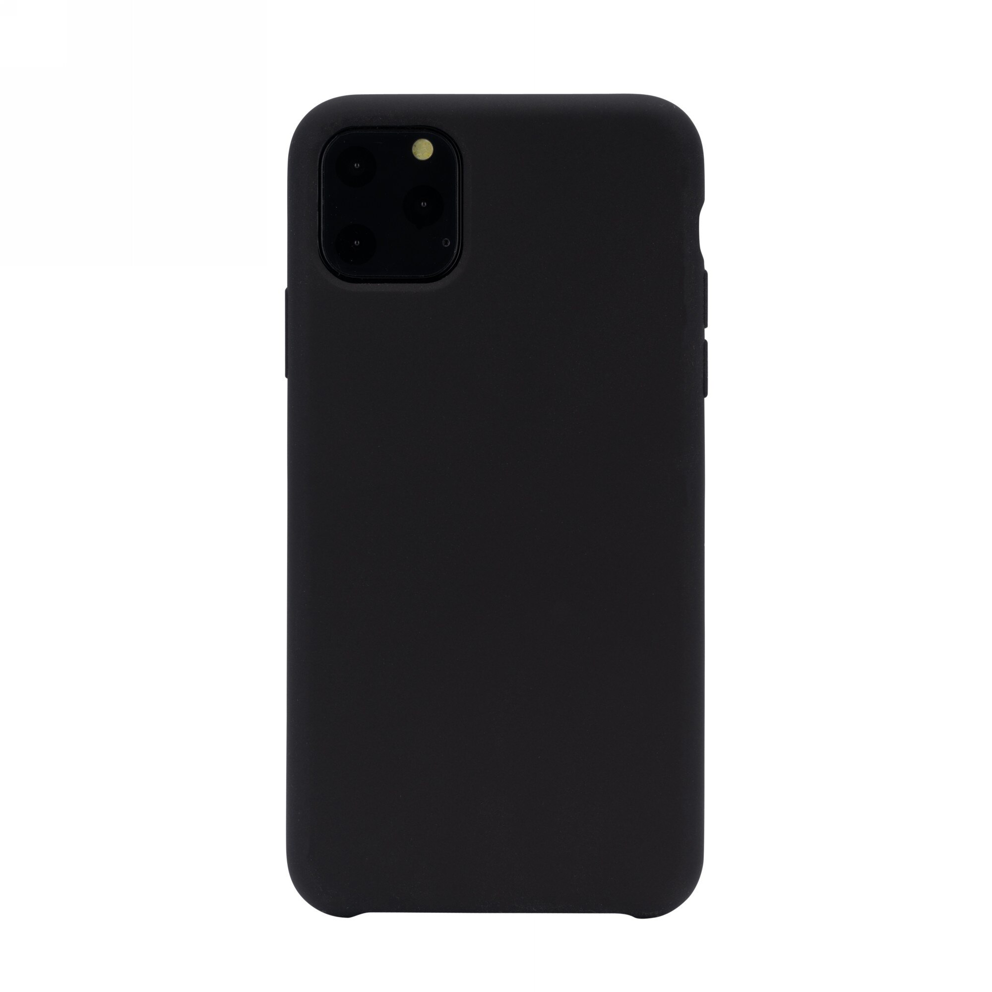 Husa Premium Liquid Silicon pentru Apple iPhone 11 Pro, Black