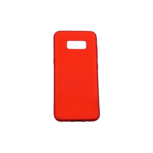 Husa originala X-Level, poliuretan cauciucat, antisoc, Samsung S8 Plus, rosie