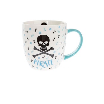 Cana - Pirate, Portelan, 380 ml Cana - Pirate, Portelan, 380 ml