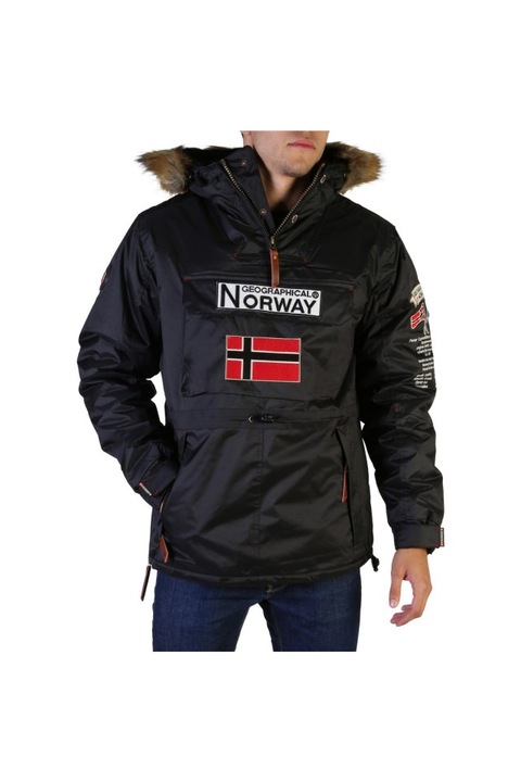 Geaca model Barman Geographical Norway, Negru