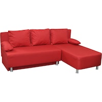 Coltar extensibil Sani Smart 200x140x80 cm, Rosu