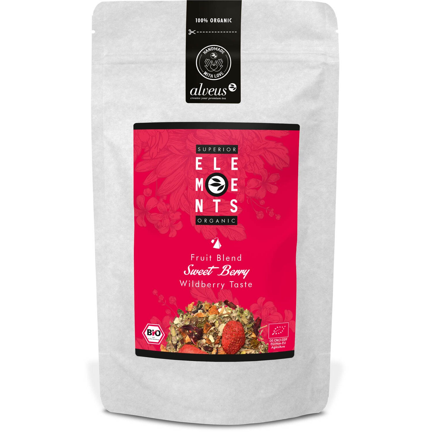 Ceai din plante - BIO, Sweet Berry, punga 15 piramide 45 g