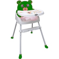 scaun verde inchis la bebe de 2 luni
