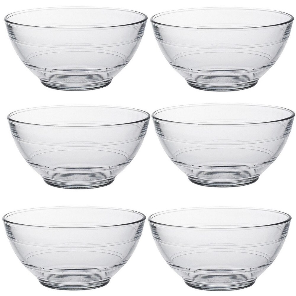 Set 6 boluri 13,5cm 51cl DURALEX seria lys transparent