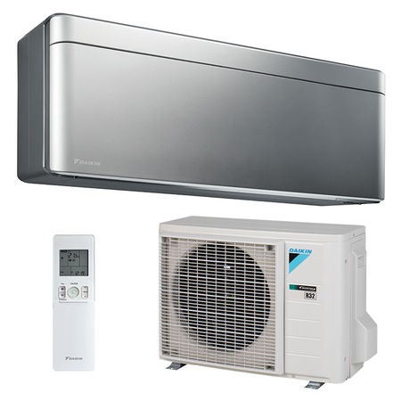 Pachet Aer Conditionat Daikin Stylish Silver - 12000 Btu - FTXA35AS / RXA35A + montaj premium Eastshop inclus (kit instalare complet 3ml ) in Bucuresti si Ilfov
