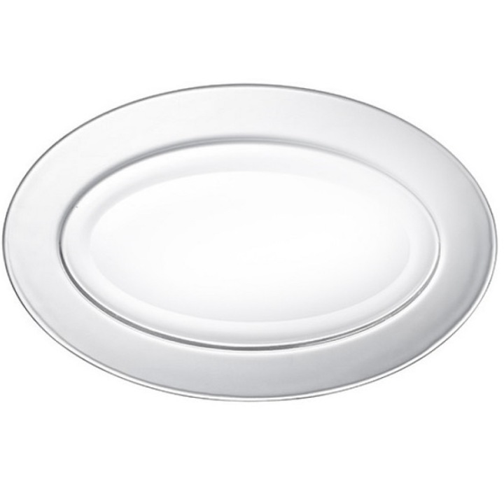 Platou oval 26cm DURALEX seria LYS TRANSPARENT