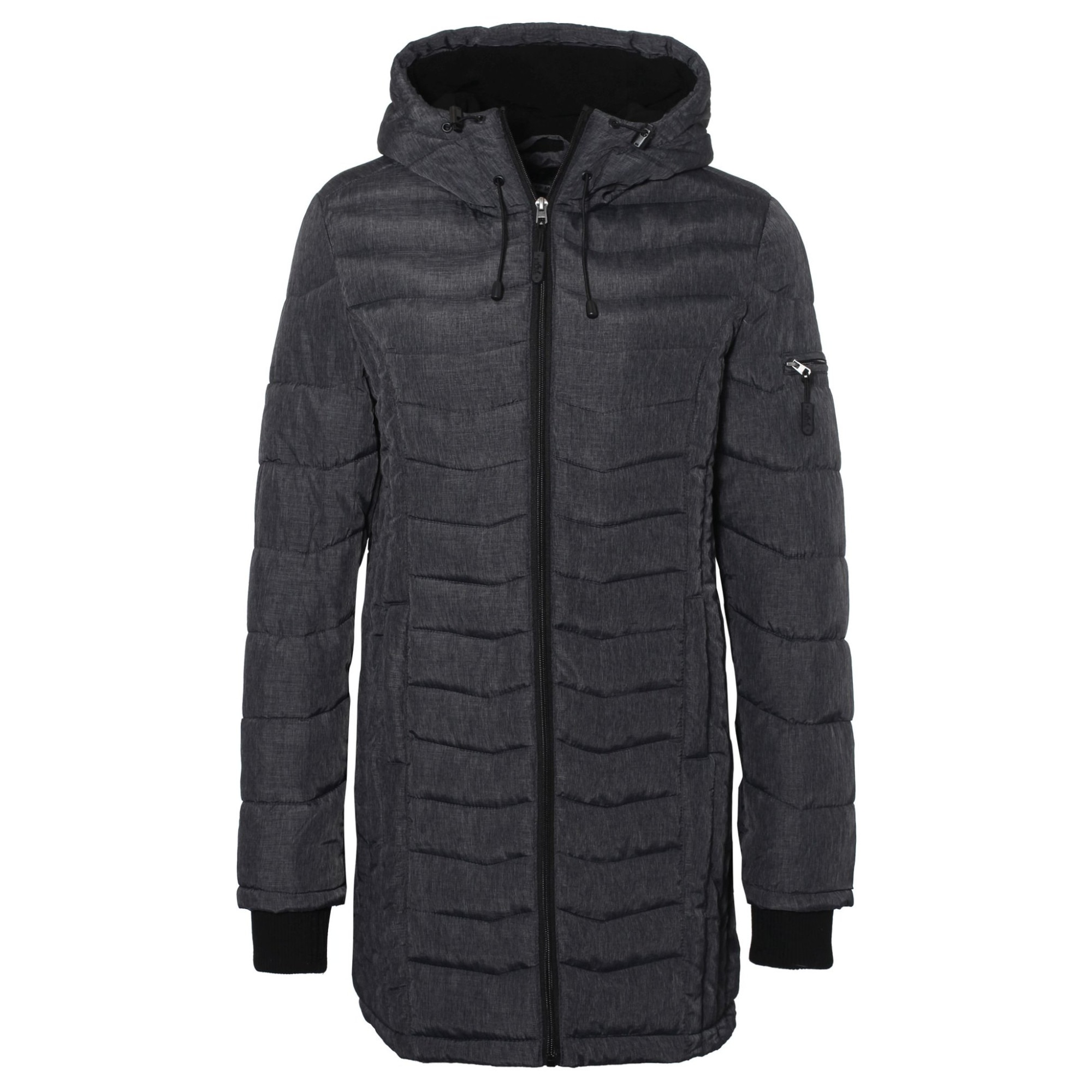 Jaheta lunga de iarna Authentic Parka pentru femei, Gri antracit