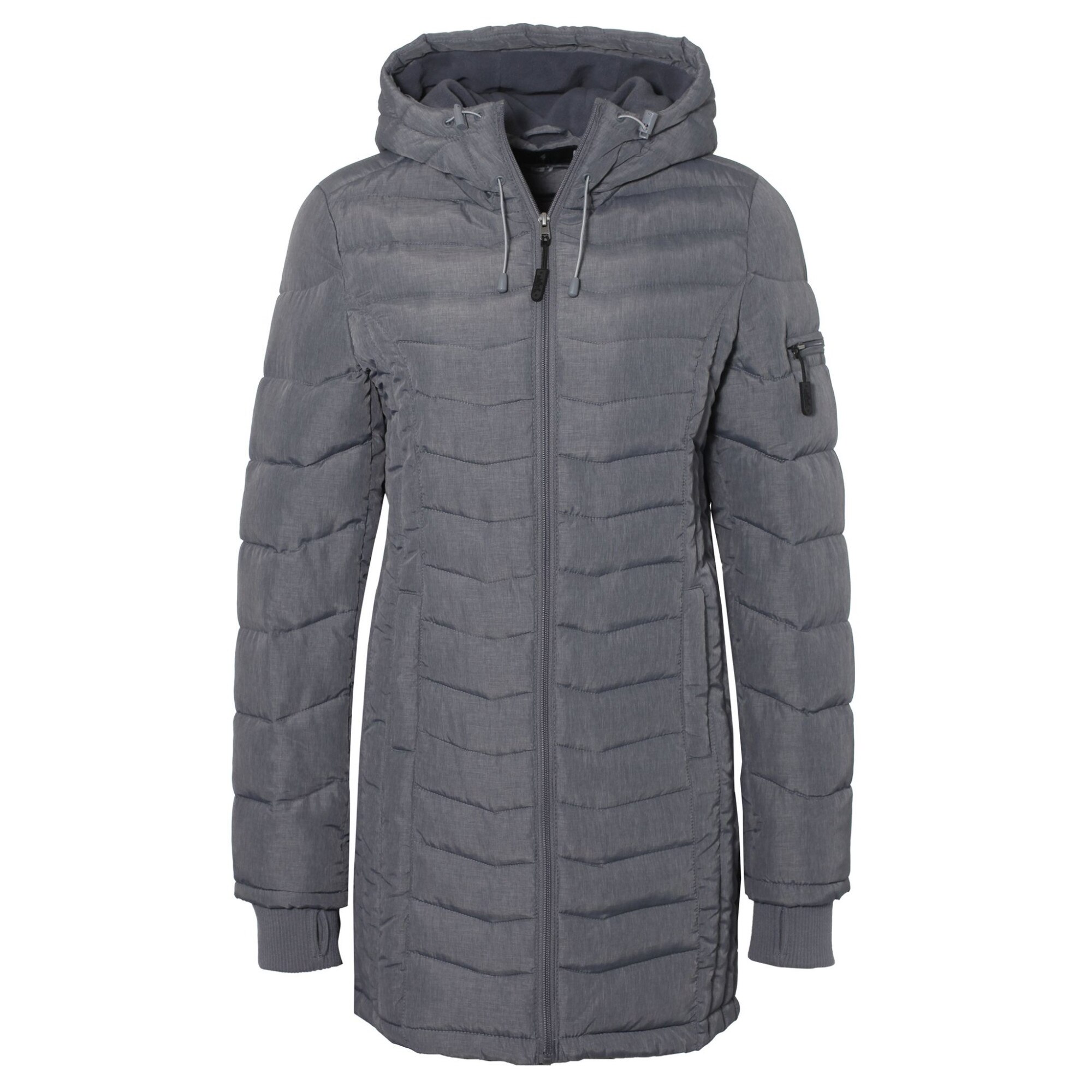 Jaheta lunga de iarna Authentic Parka pentru femei, Gri
