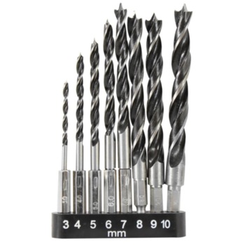 Set 8 burghie pentru lemn Dekton, DT80283 Set 8 burghie pentru lemn Dekton, DT80283